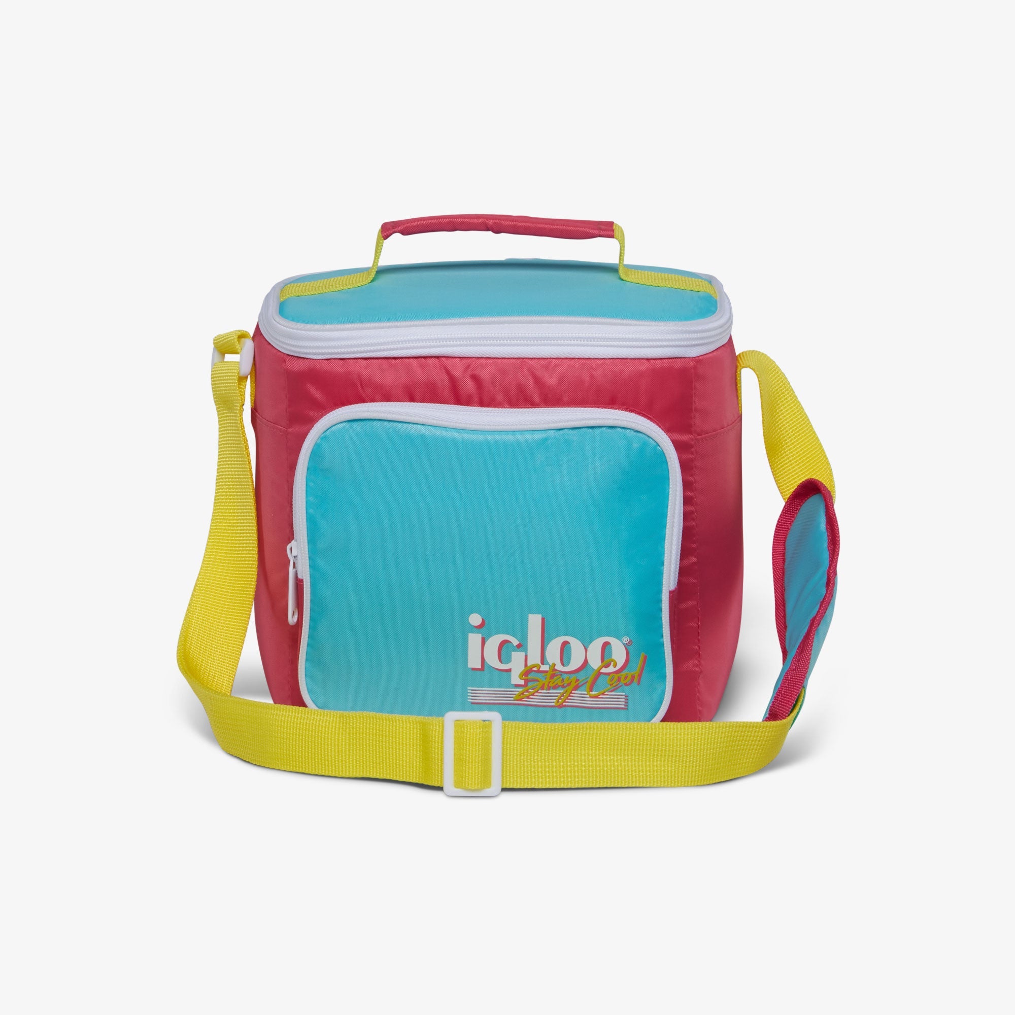 Retro Square Lunch Bag N0 - Watermelon - Front View