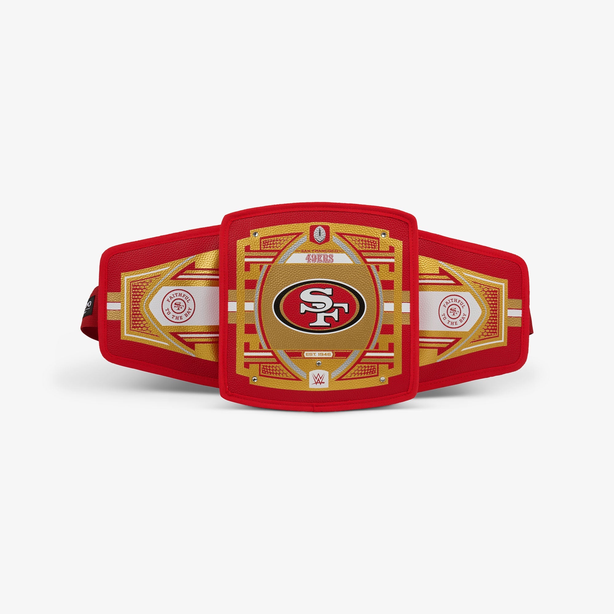NFL WWE Cooler Fanny Pack P0 - 49ers - Front View