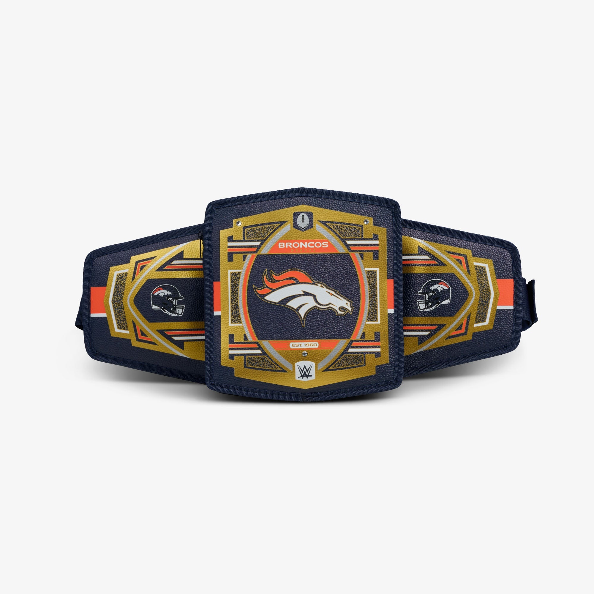 NFL WWE Cooler Fanny Pack P0 - Broncos - Front View