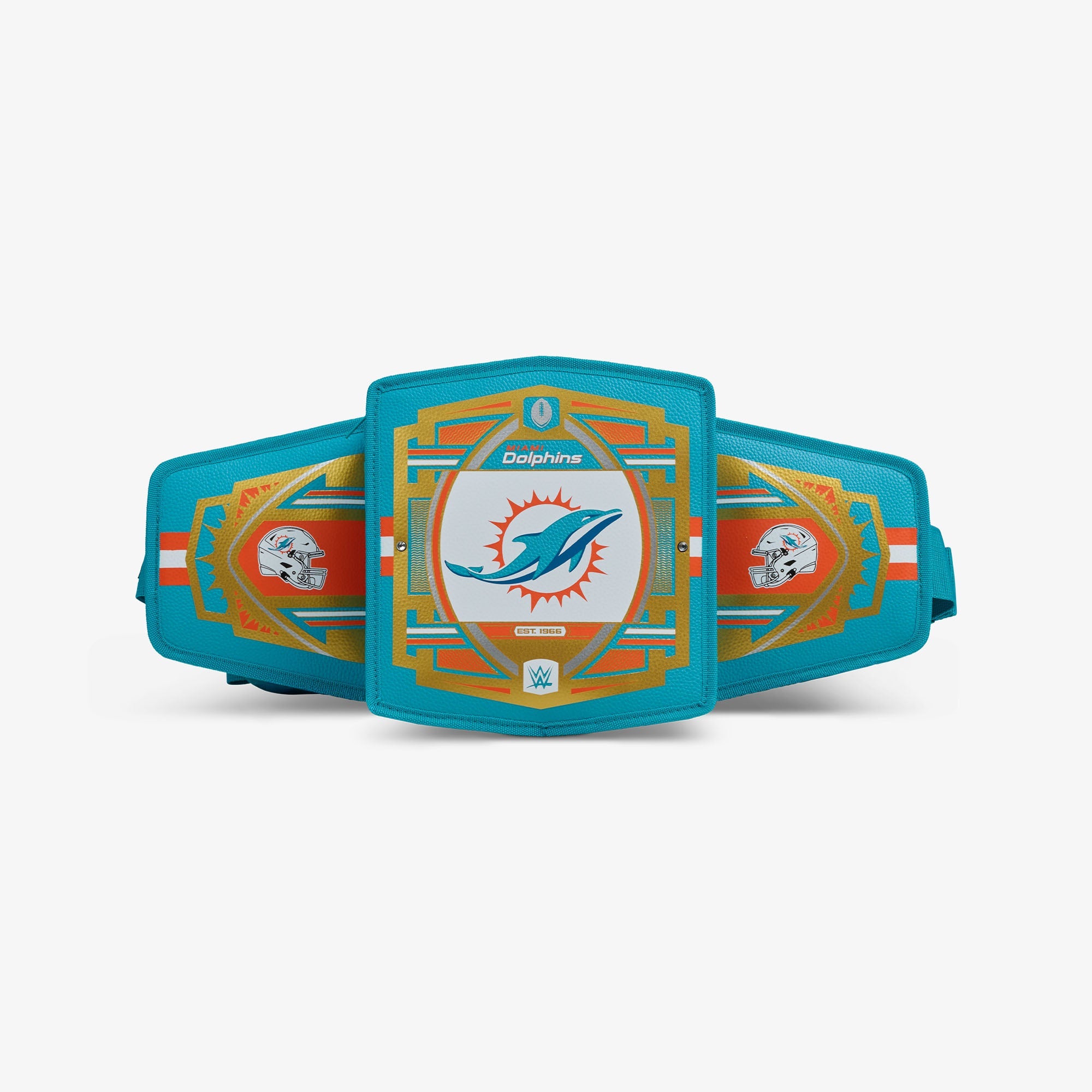 NFL WWE Cooler Fanny Pack P0 - Dolphins - Front View