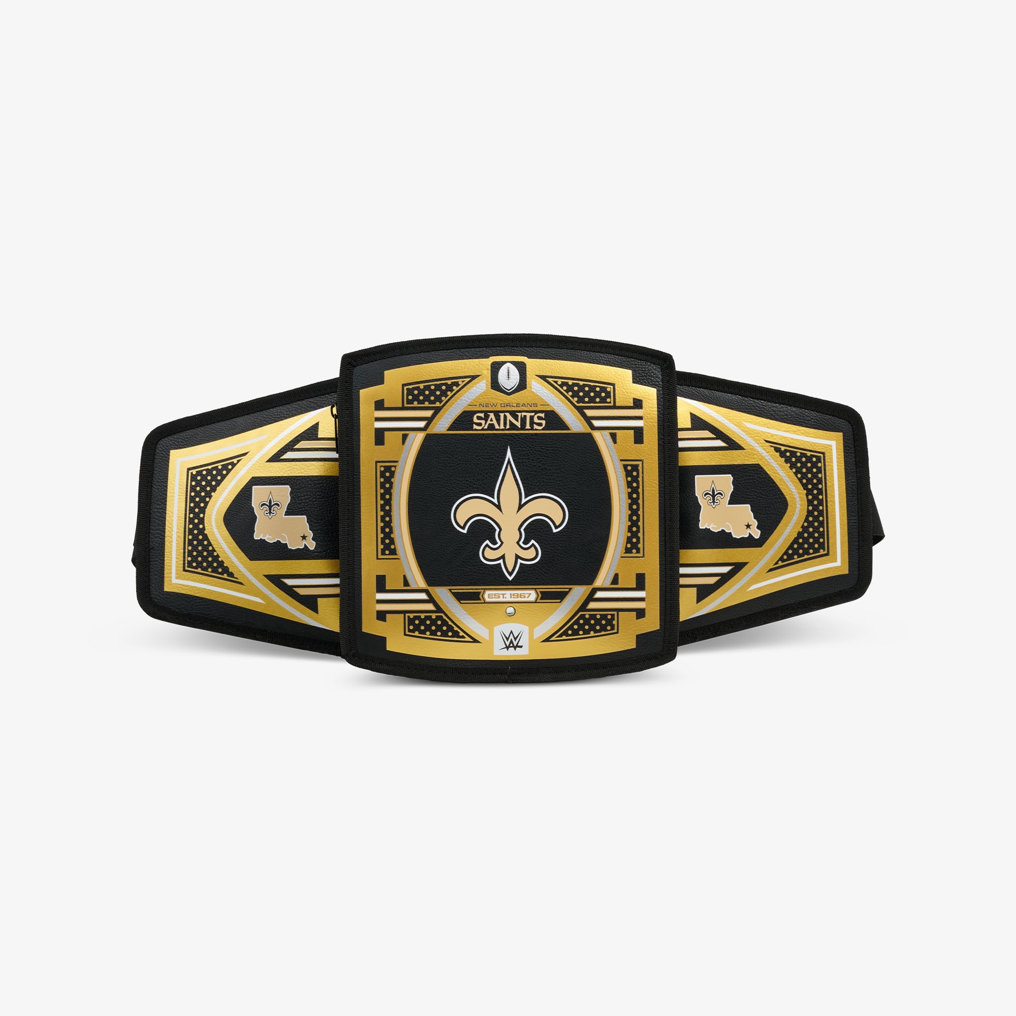 NFL WWE Cooler Fanny Pack P0 - Saints - Front View