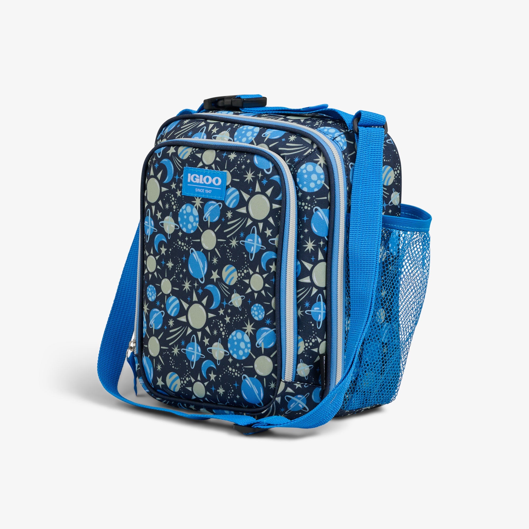 Kids Lunch Glow Vertical Cooler + Bento Box O4 - Cosmic Glow - Product View