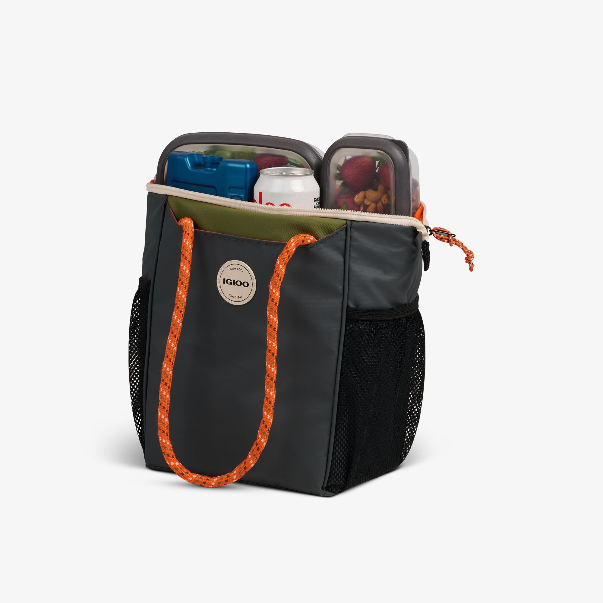 Summit 9-Can Tote Q8 - Tactical Gray - Product View