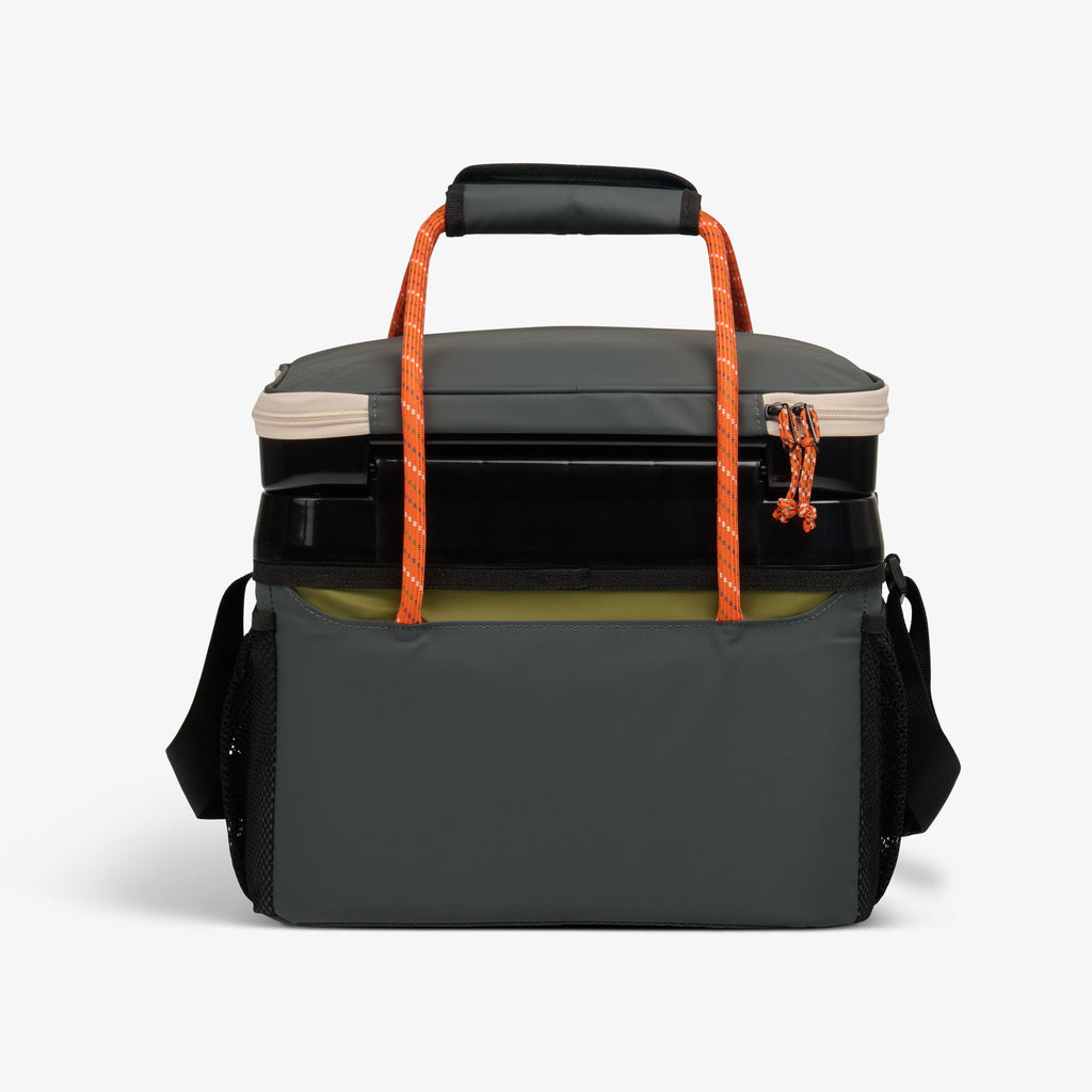 Summit Cool Fusion 18-Can Cooler Bag A6 - Tactical Gray - Back View