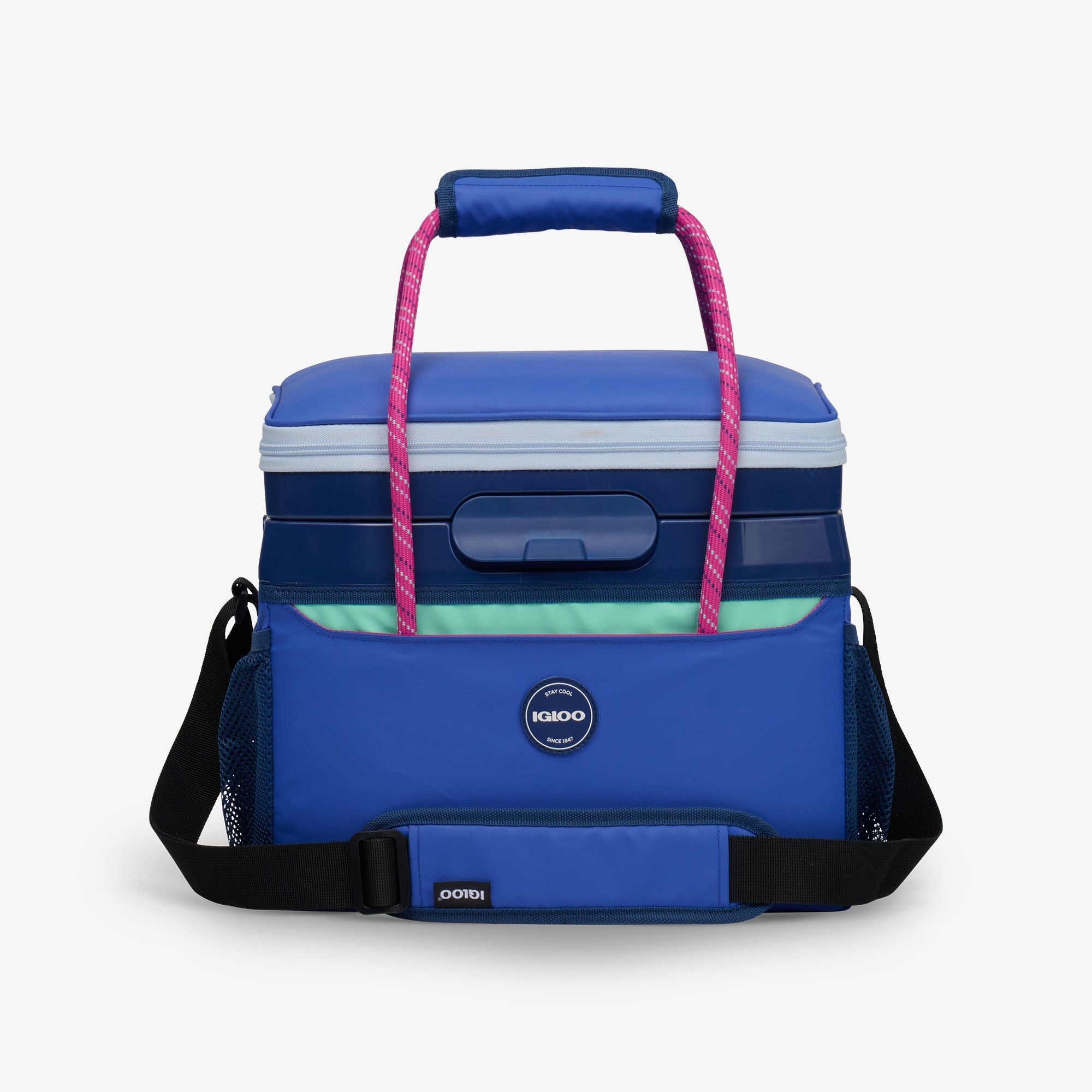 Summit Cool Fusion 18-Can Cooler Bag A6 - Electric Indigo - Front View