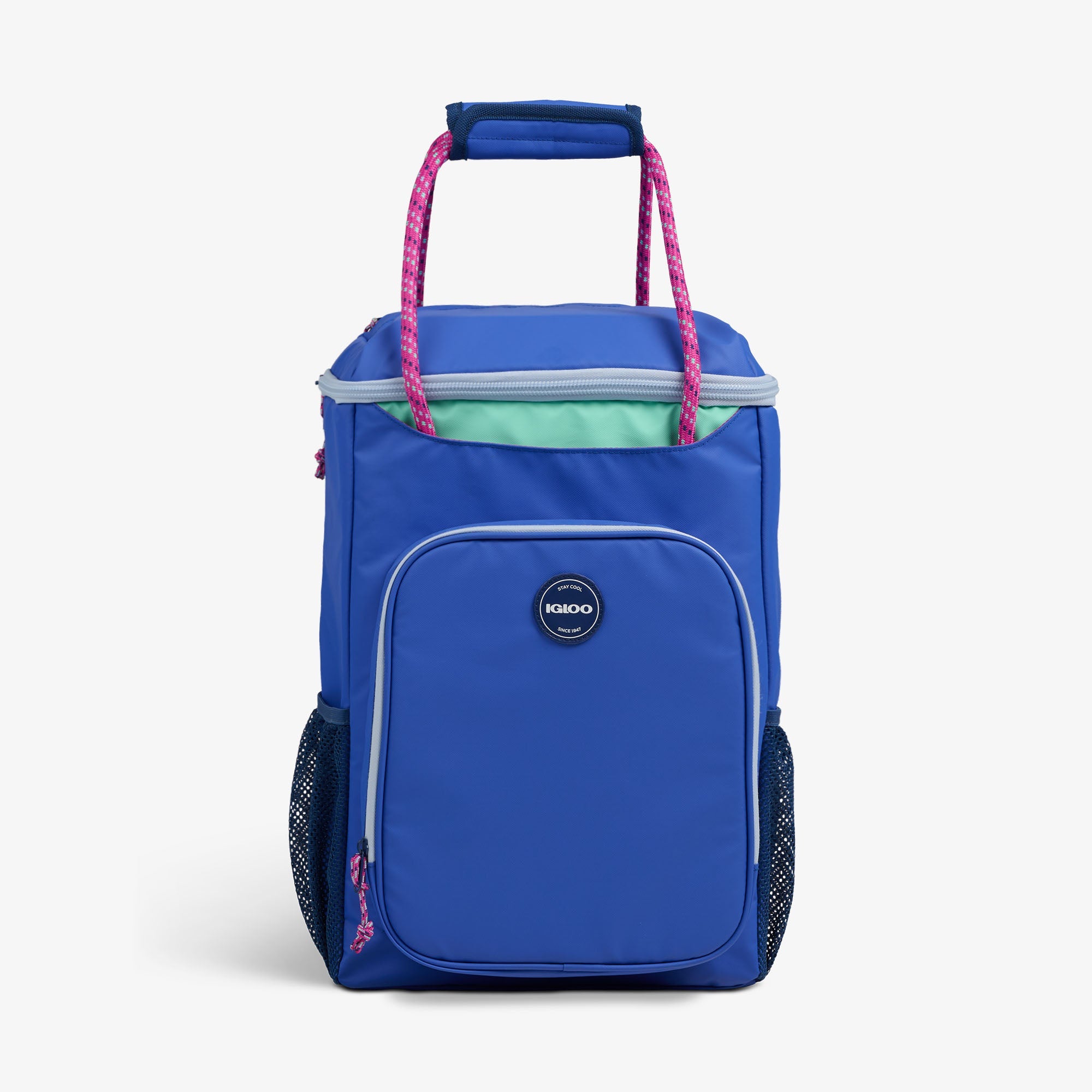 Summit 24-Can Backpack U4 - Electric Indigo - Strap View