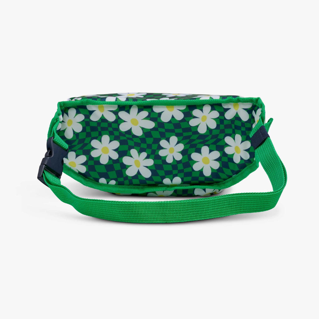 Retro Fanny Pack I0 - Psychedelic Daisy - Back View