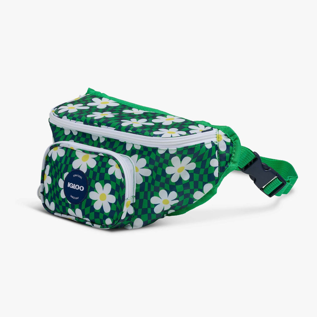 Retro Fanny Pack I0 - Psychedelic Daisy - Product View
