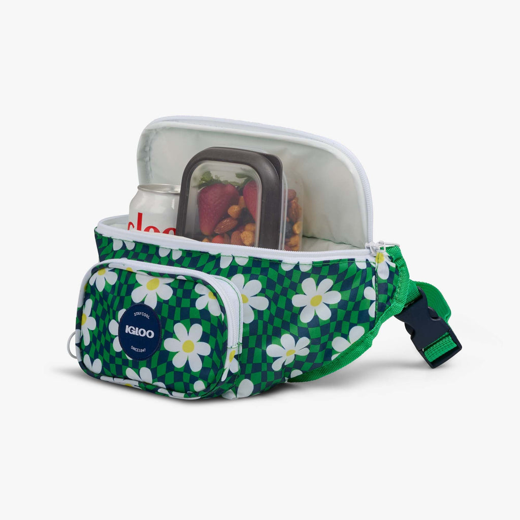 Retro Fanny Pack I0 - Psychedelic Daisy - Product View