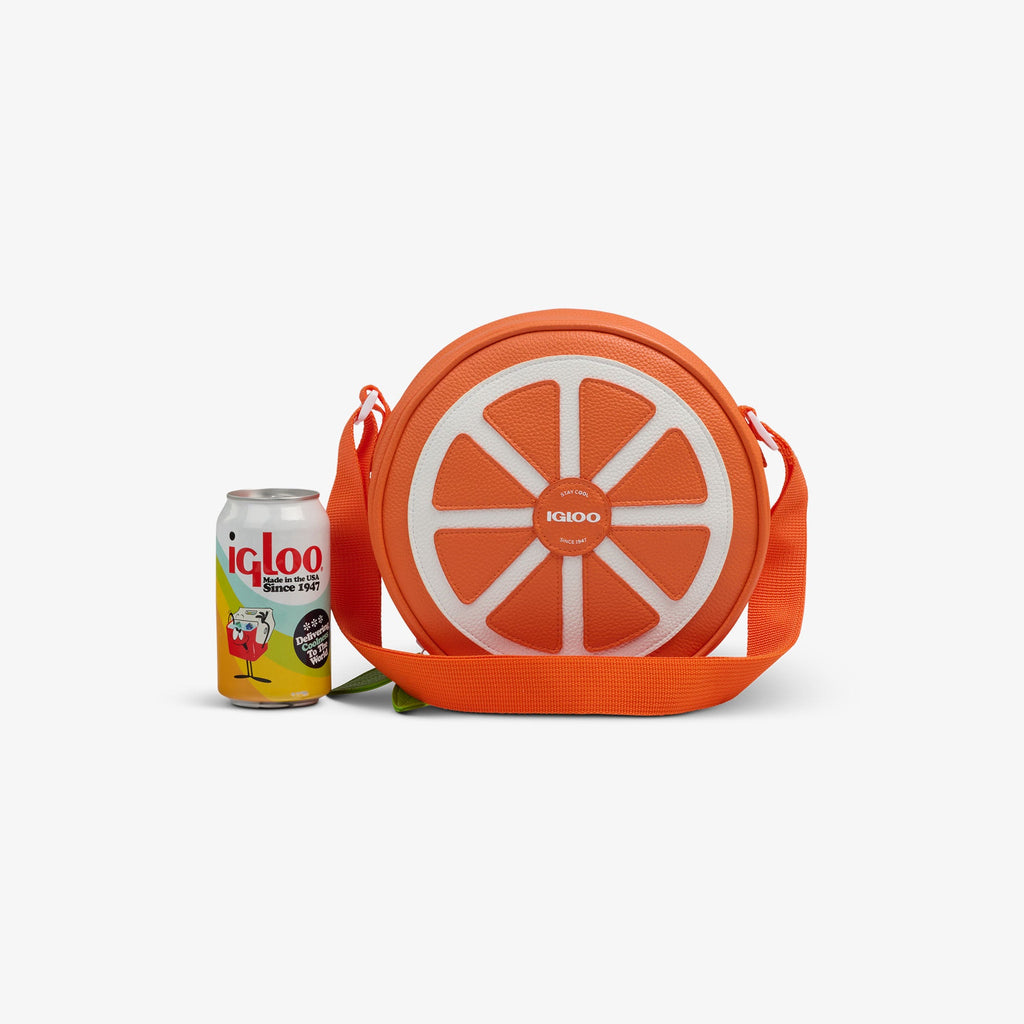 Citrus Crossbody Cooler Bag G9 - Orange - Size View