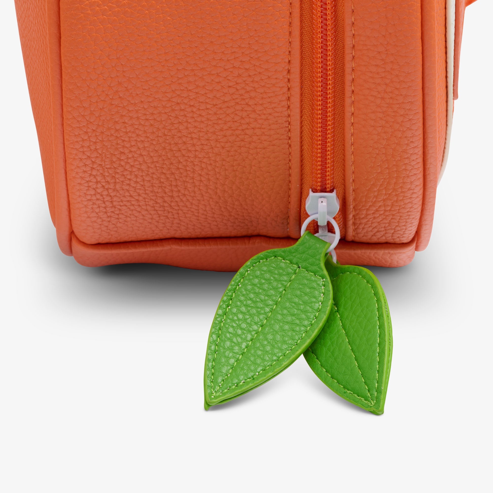 Citrus Crossbody Cooler Bag G9 - Orange - Zipper View