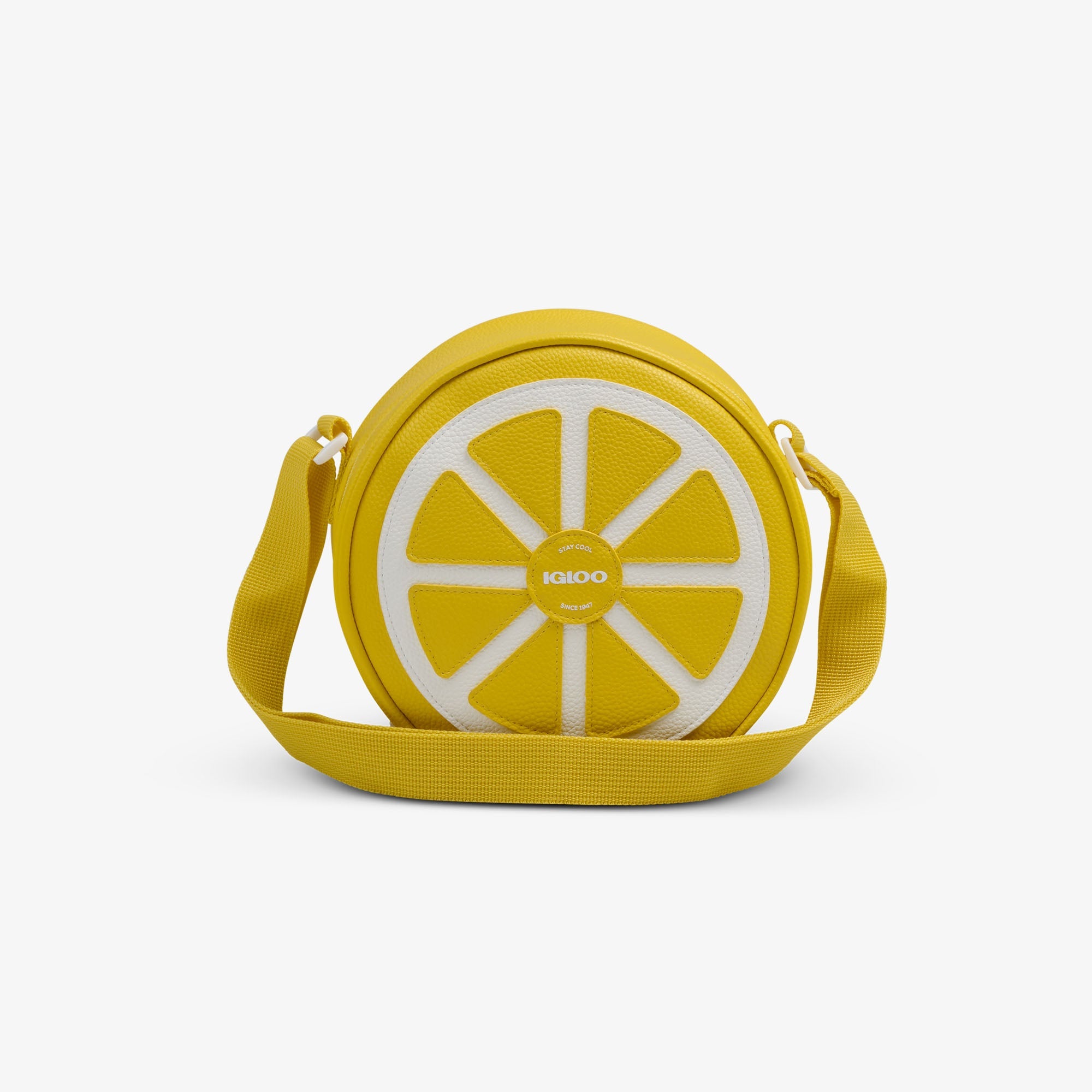 Citrus Crossbody Cooler Bag G9 - Lemon - Front View