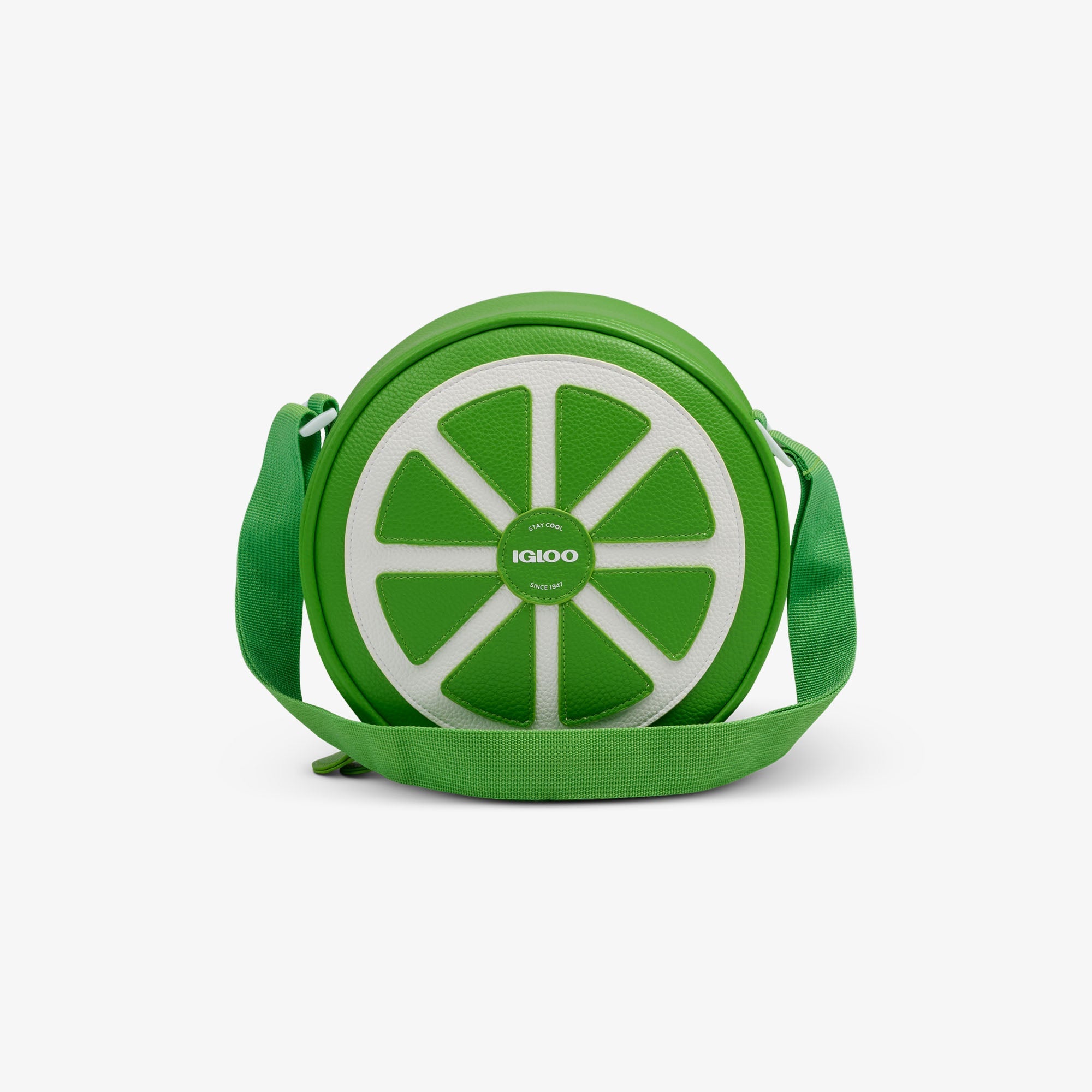 Citrus Crossbody Cooler Bag G9 - Lime - Front View