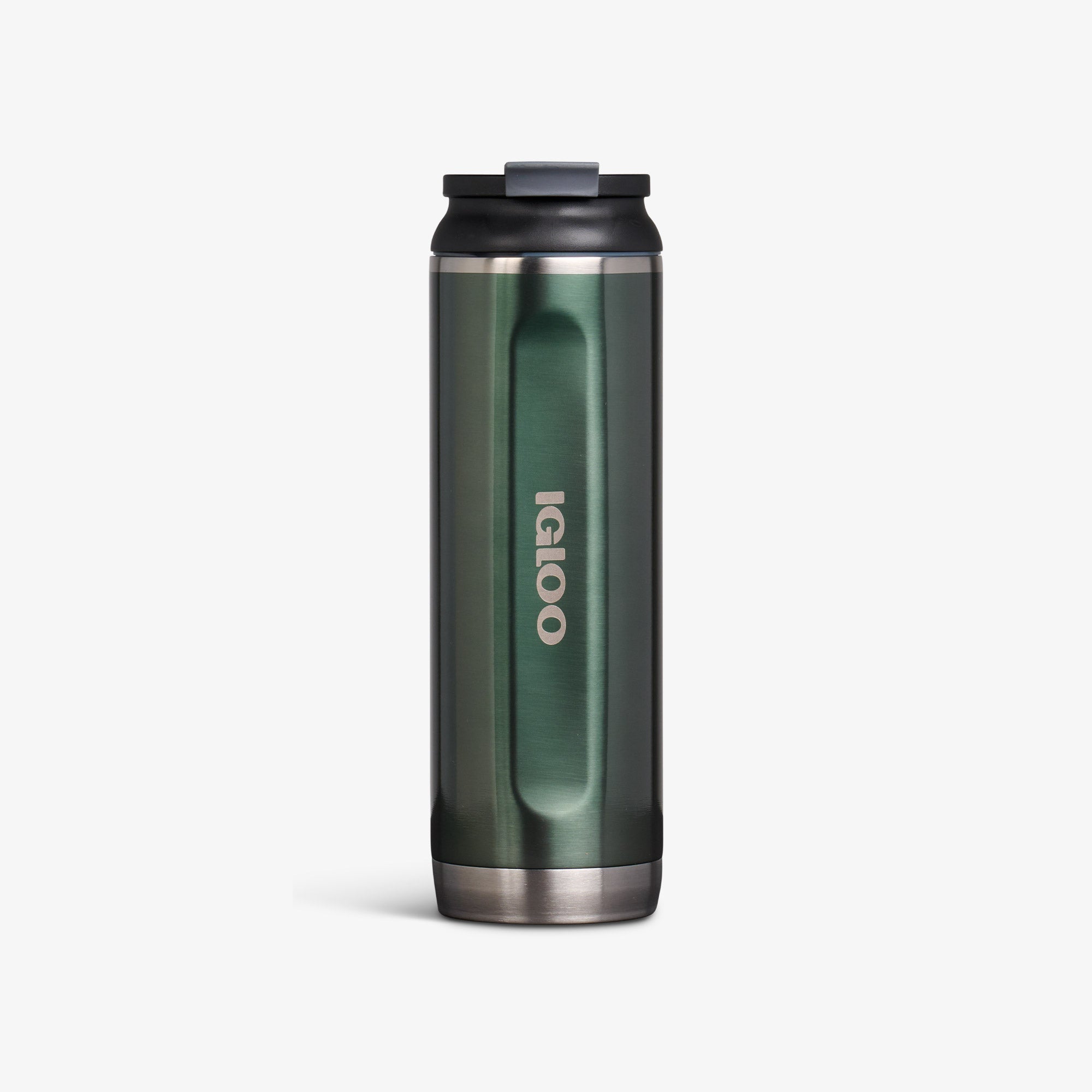 20 Oz Flip ‘n’ Sip Tumbler L4 - Gloss Spruce - Front View