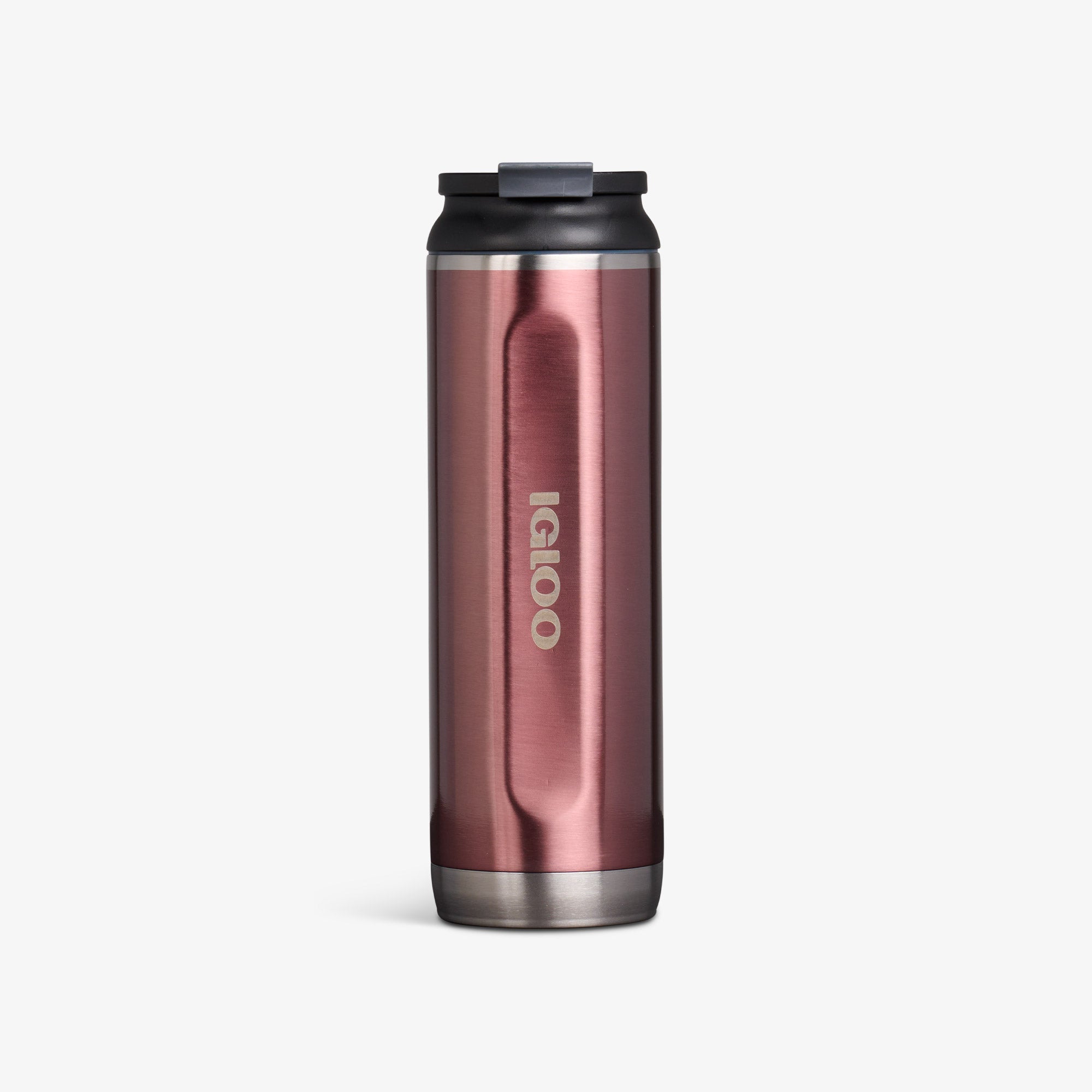 20 Oz Flip ‘n’ Sip Tumbler L4 - Gloss Flamingo - Front View