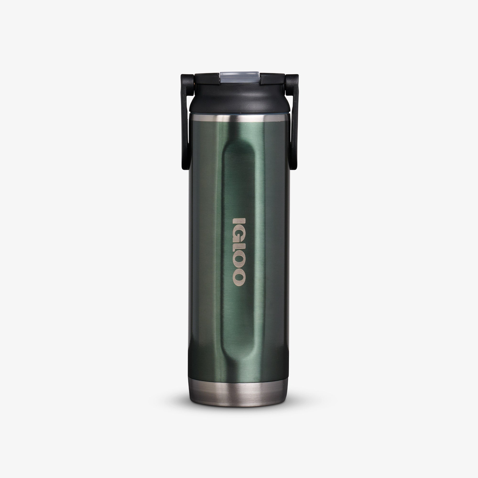 20 Oz Sport Sipper Bottle F5 - Gloss Spruce - Front View