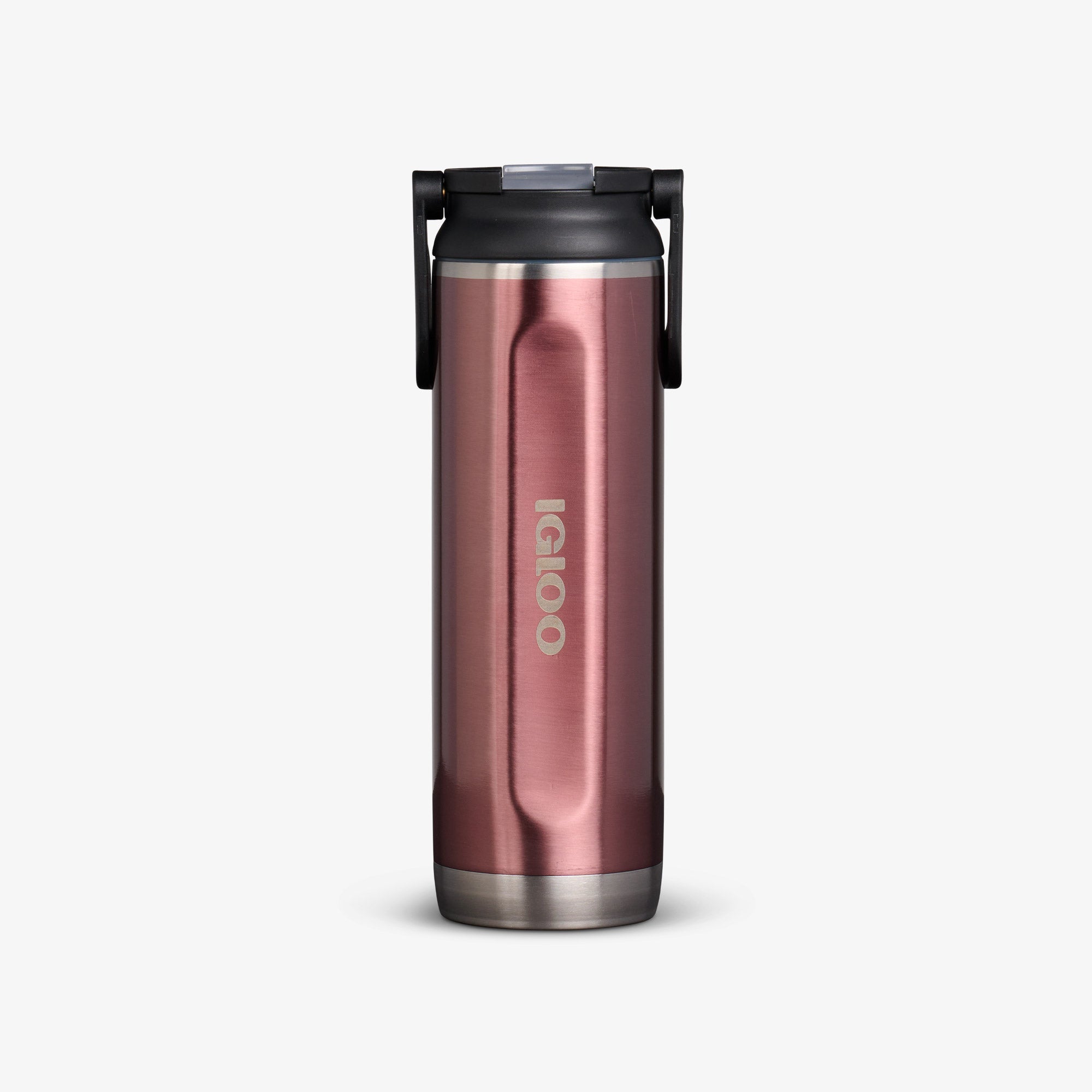 20 Oz Sport Sipper Bottle F5 - Gloss Flamingo - Front View