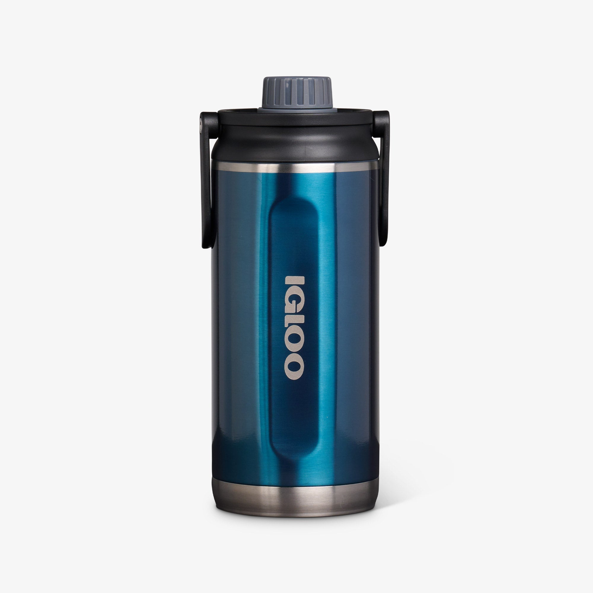 36 Oz Twist ‘n’ Chug Bottle U9 - Gloss Modern Blue - Front View