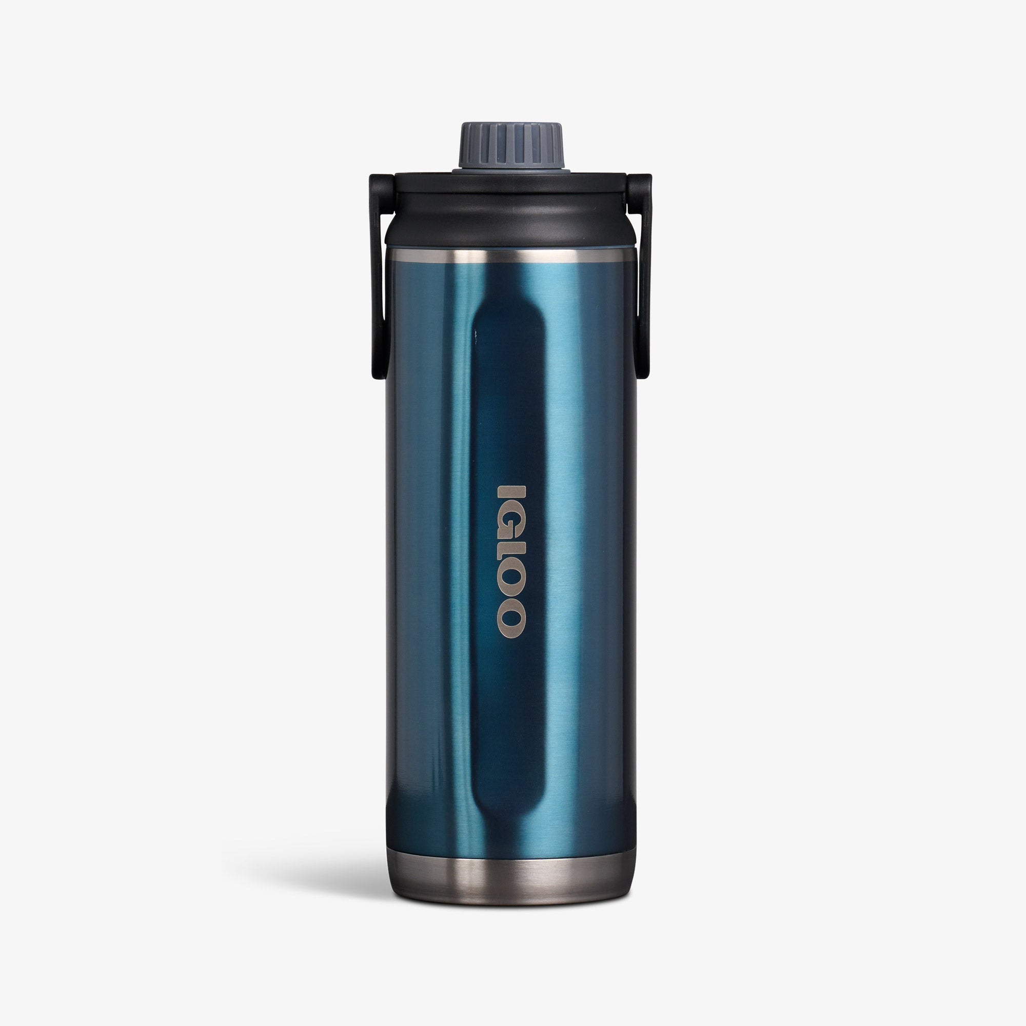 46 Oz Twist ‘n’ Chug Bottle I9 - Gloss Modern Blue - Front View