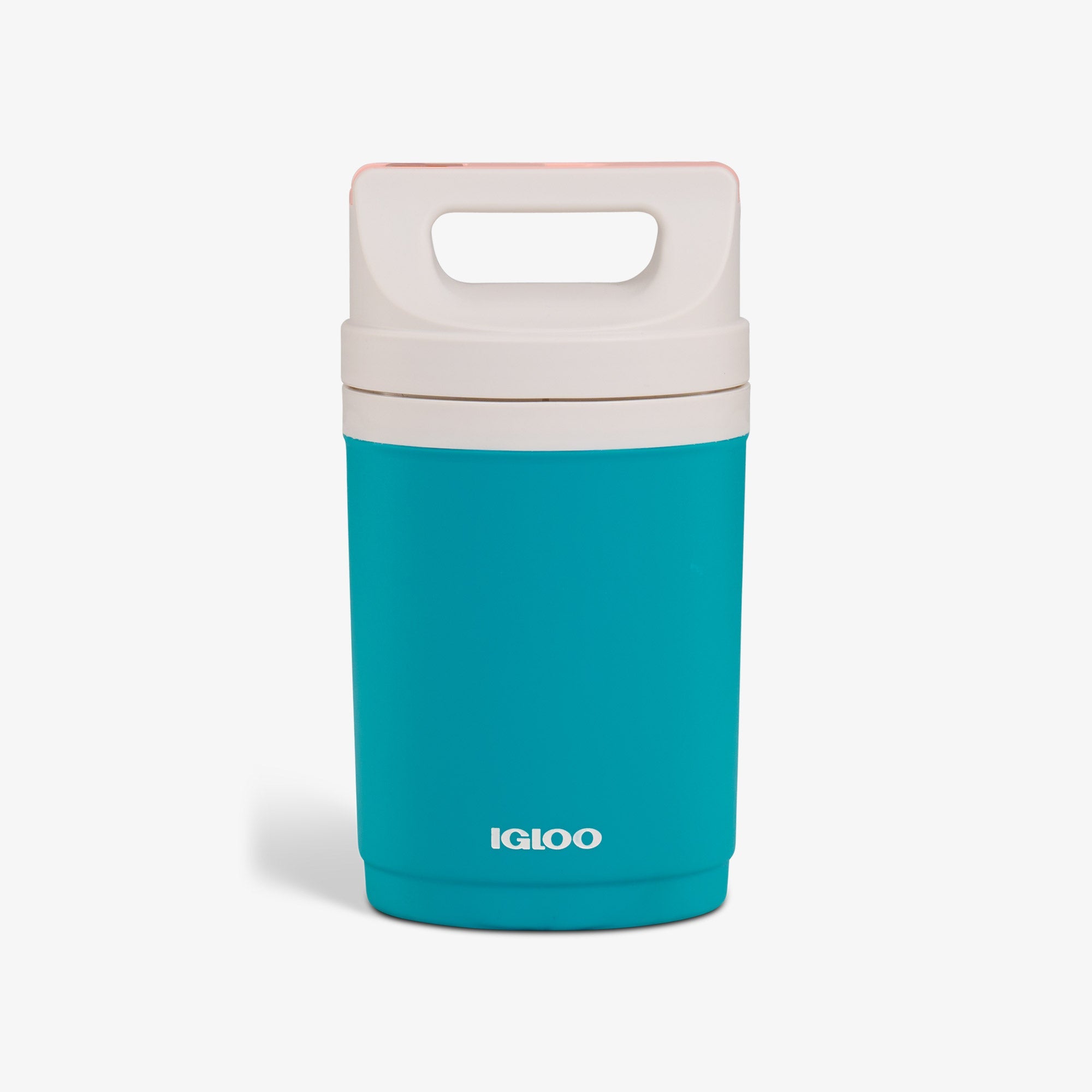 Retro Playmate Half Gallon Jug W3 - Turquoise - Front View