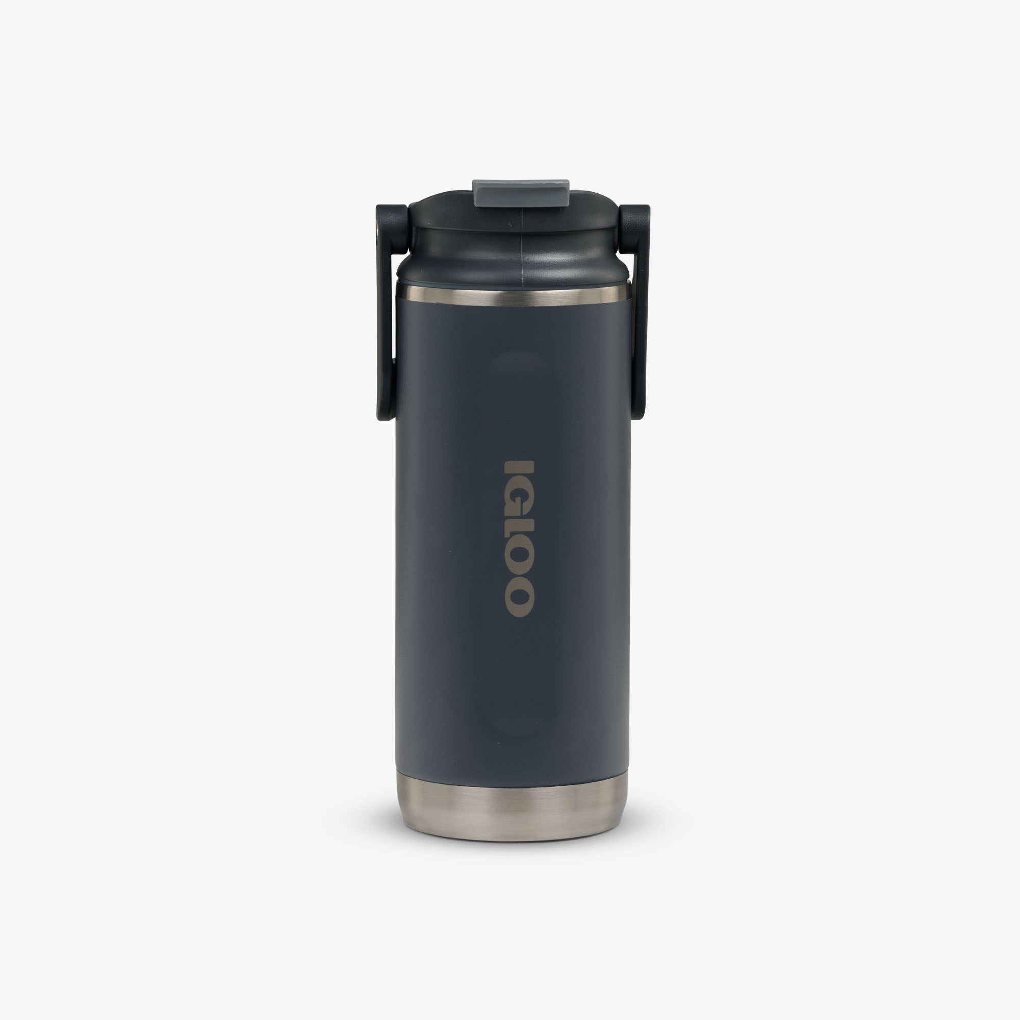 16 Oz Flip ‘n’ Sip Tumbler P8 - Carbonite - Front View