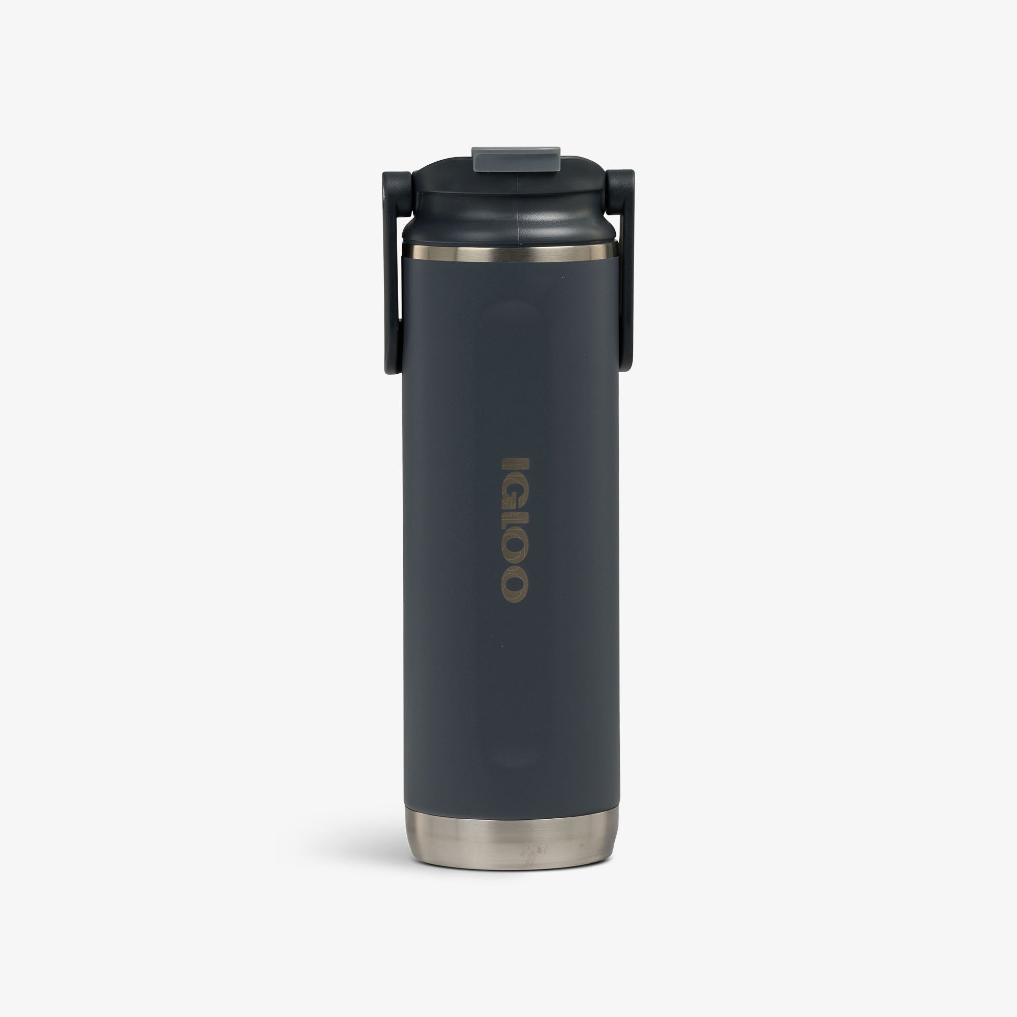 20 Oz Flip ‘n’ Sip Tumbler L4 - Carbonite - Front View