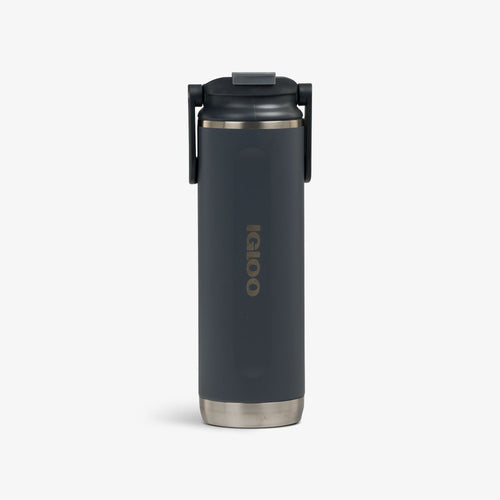 20 Oz Flip ‘n’ Sip Tumbler L4 - Carbonite - Front View