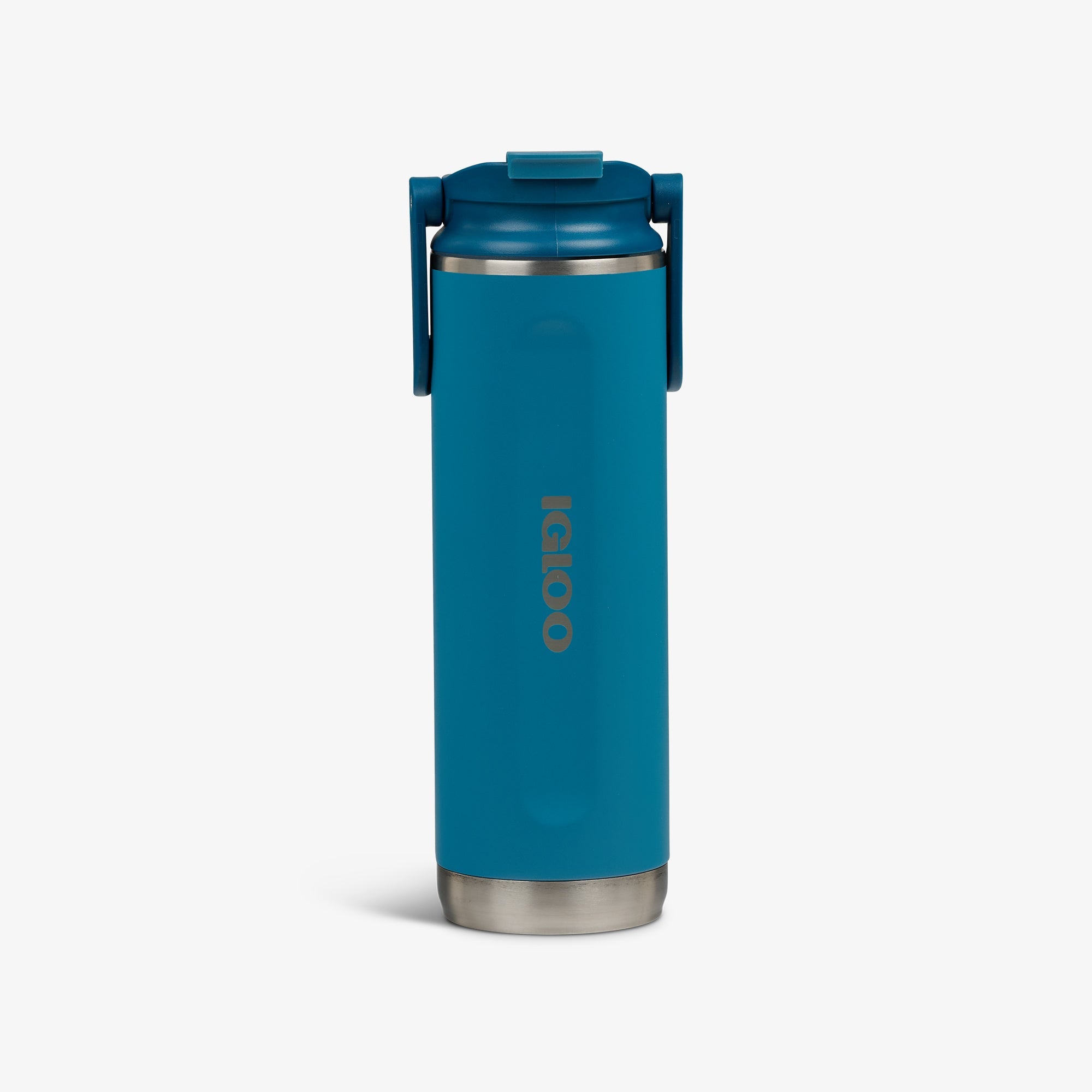 20 Oz Flip ‘n’ Sip Tumbler L4 - Modern Blue - Front View