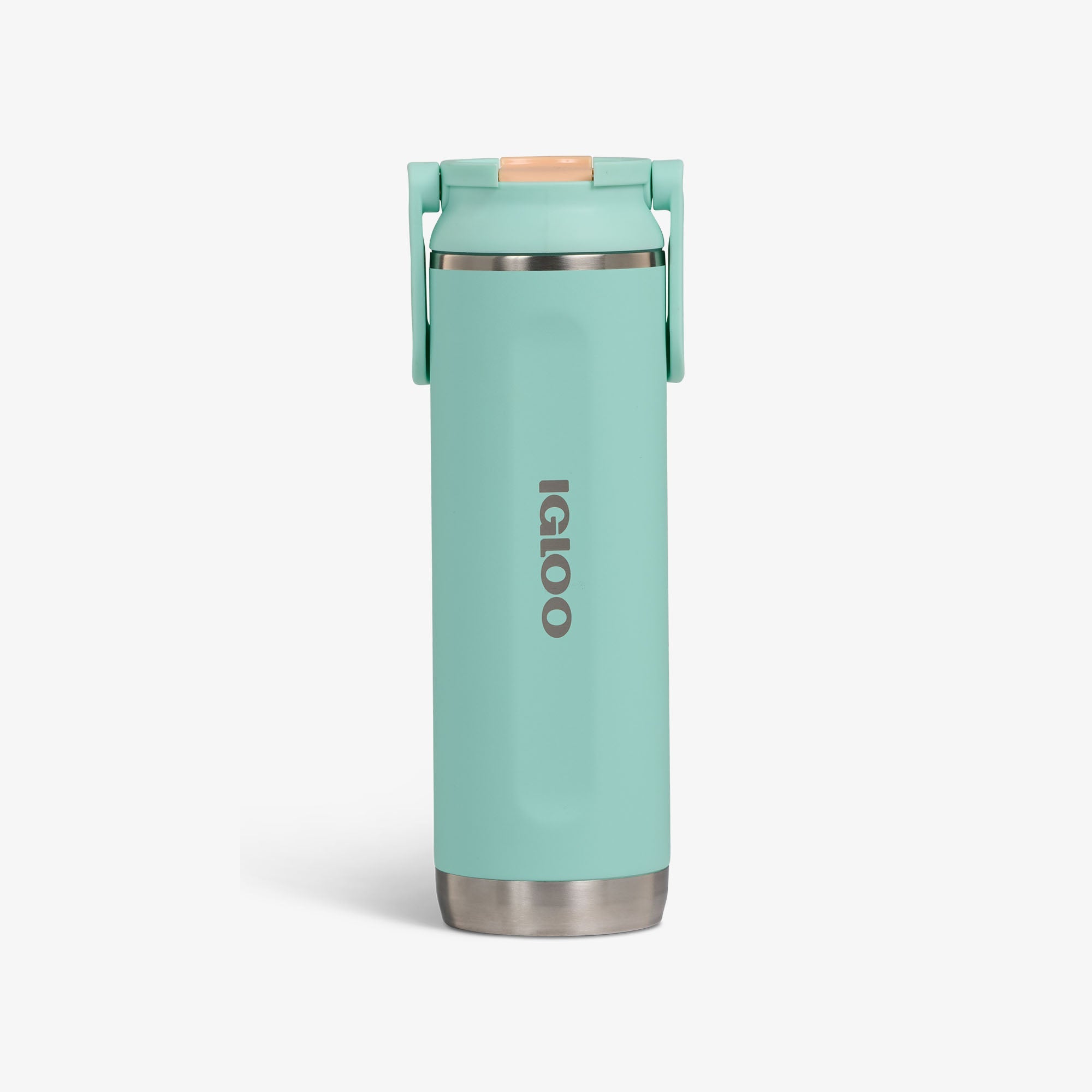 20 Oz Sport Sipper Bottle F5 - Seafoam Green - Front View
