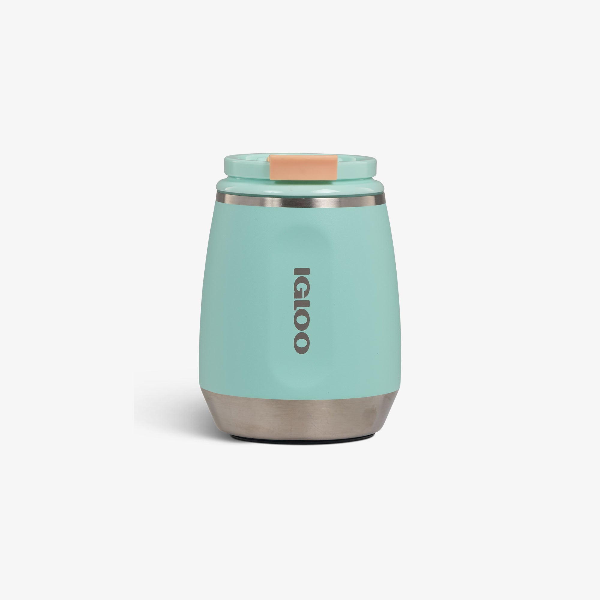 10 Oz Wine Tumbler D1 - Seafoam Green - Seafoam Green - Custom - Product View