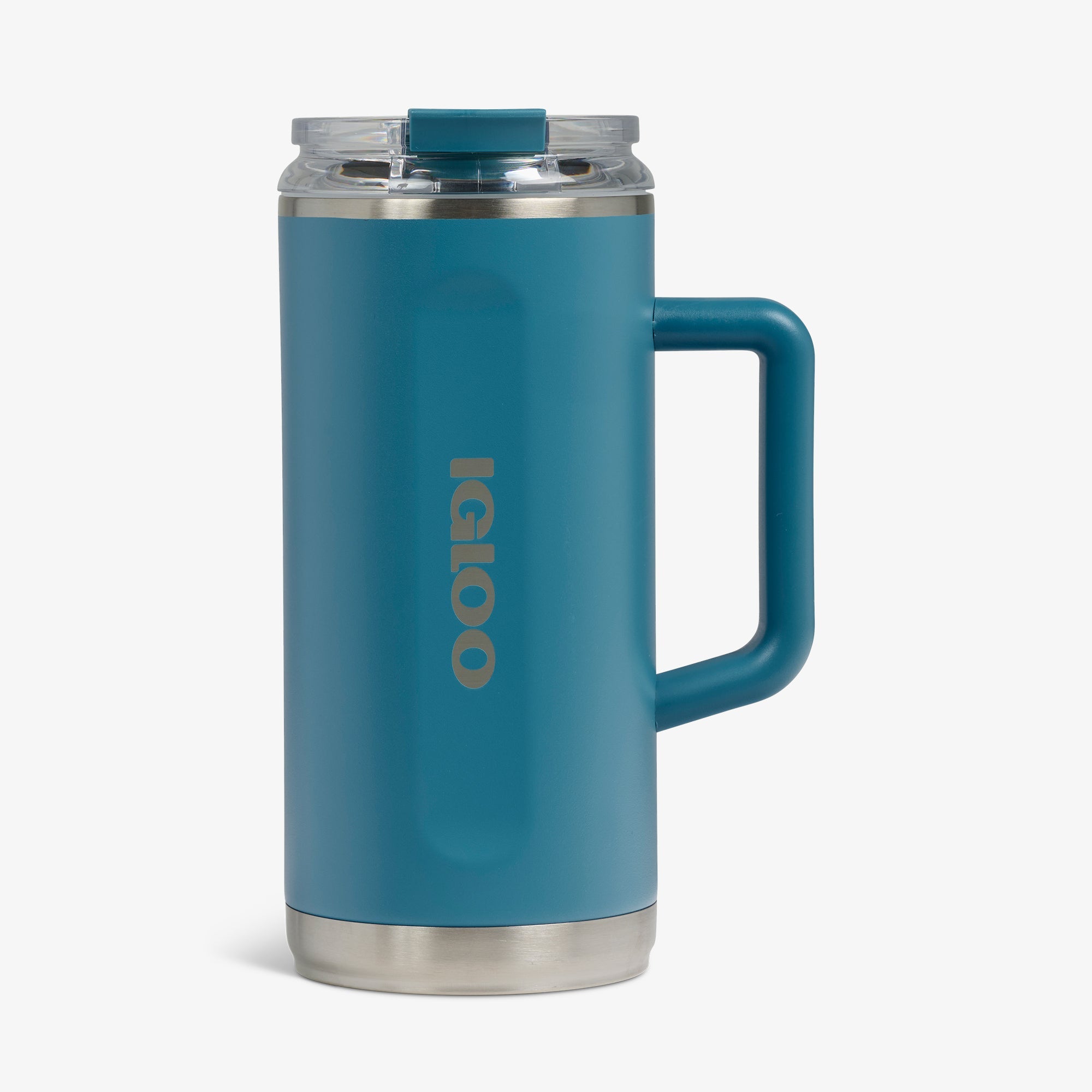 1L Beer Mug M3 - Modern Blue - Front View