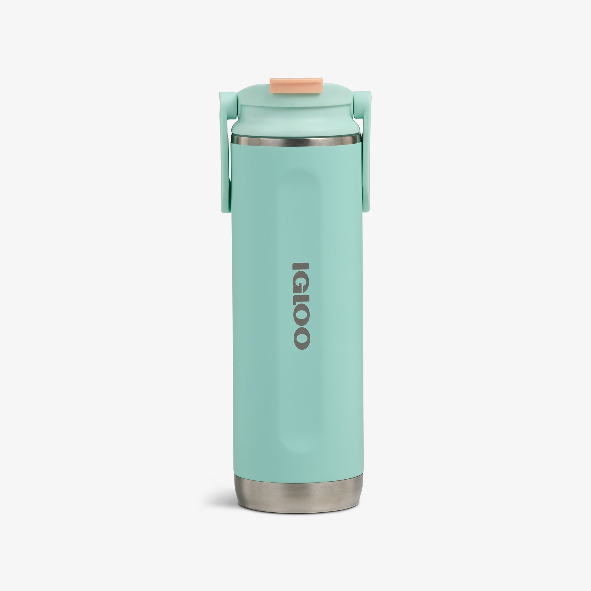 20 Oz Flip ‘n’ Sip Tumbler L4 - Seafoam Green - Front View