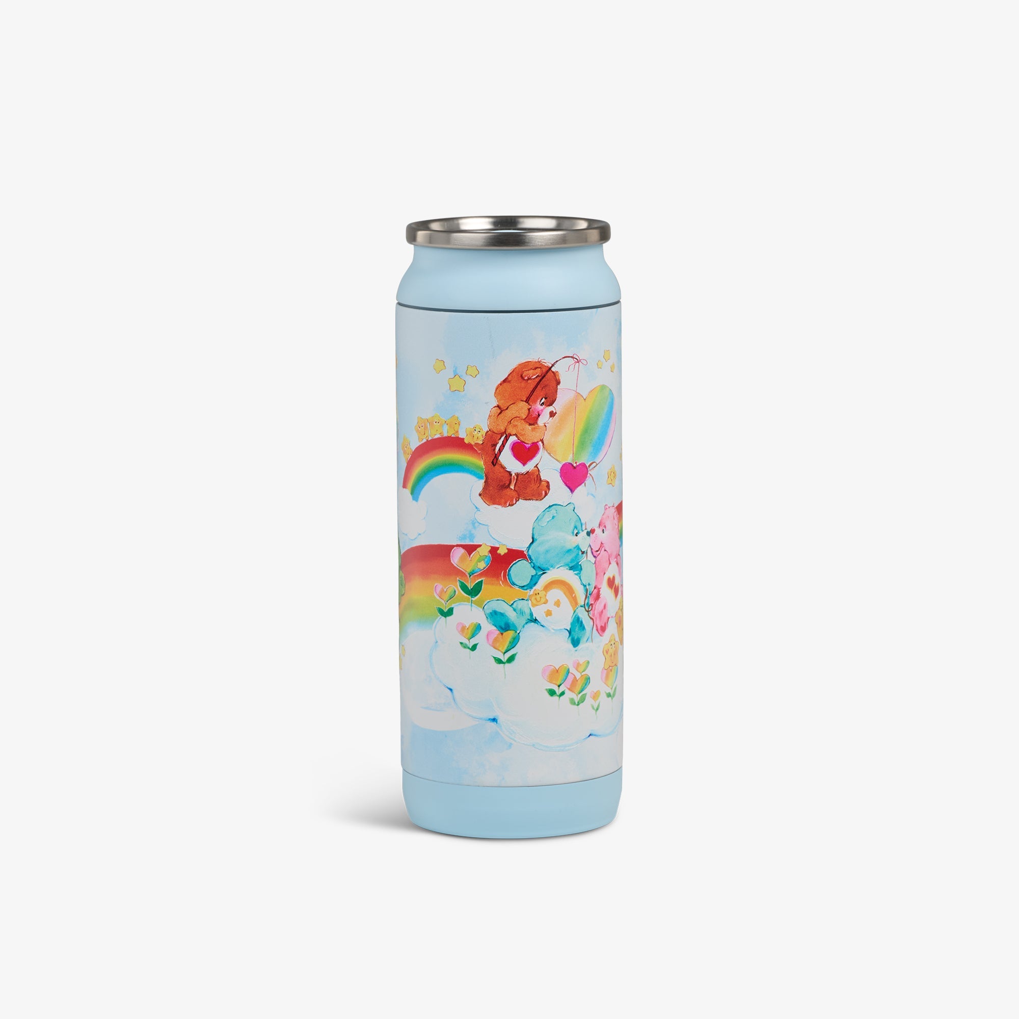 The Care Bears™ 16 Oz Can D6 - Blue - Back View
