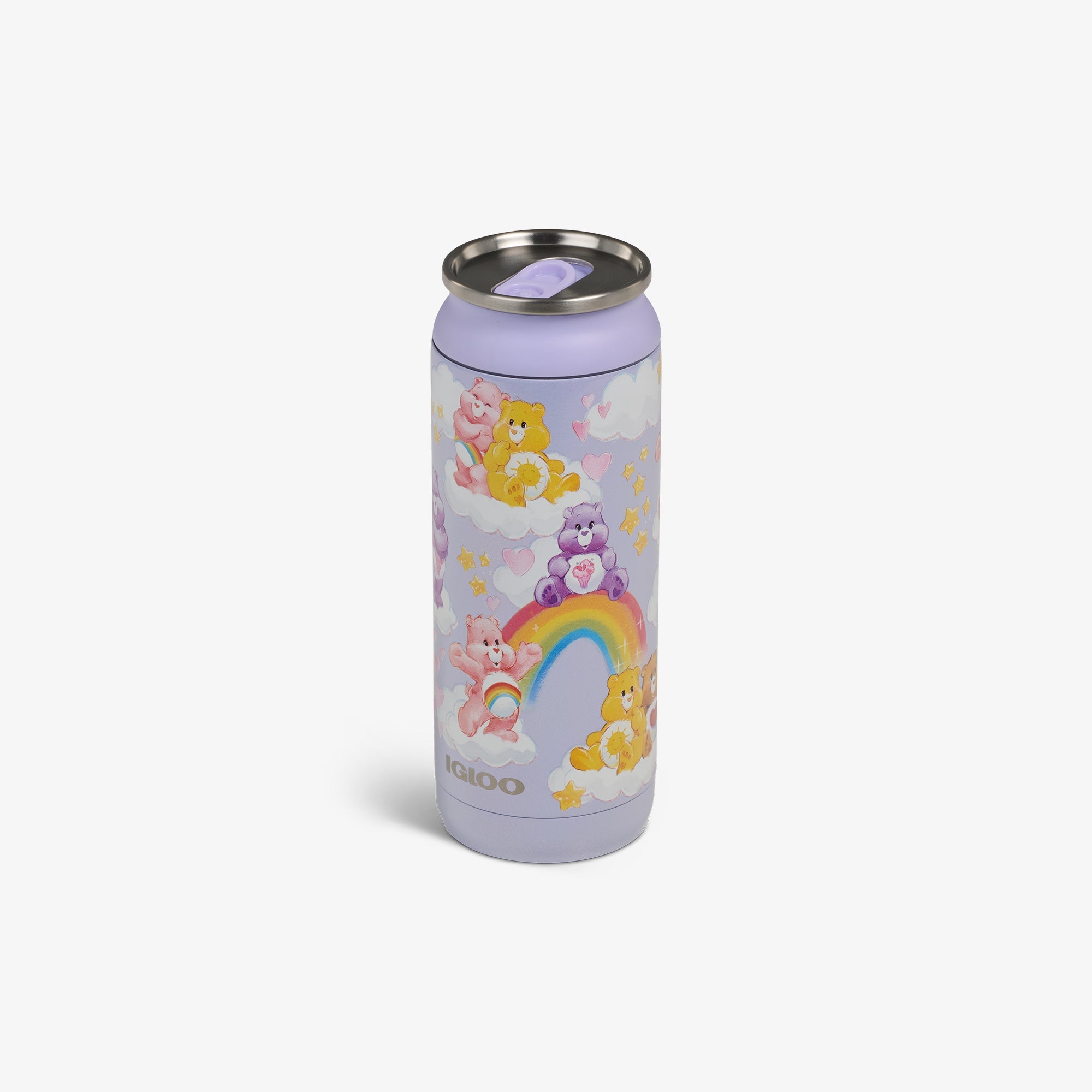 The Care Bears™ 16 Oz Can D6 - Purple - Product View