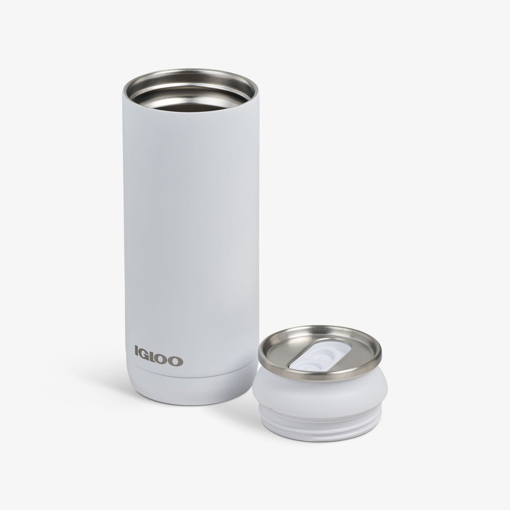 16 Oz Can K0 - White - Open View