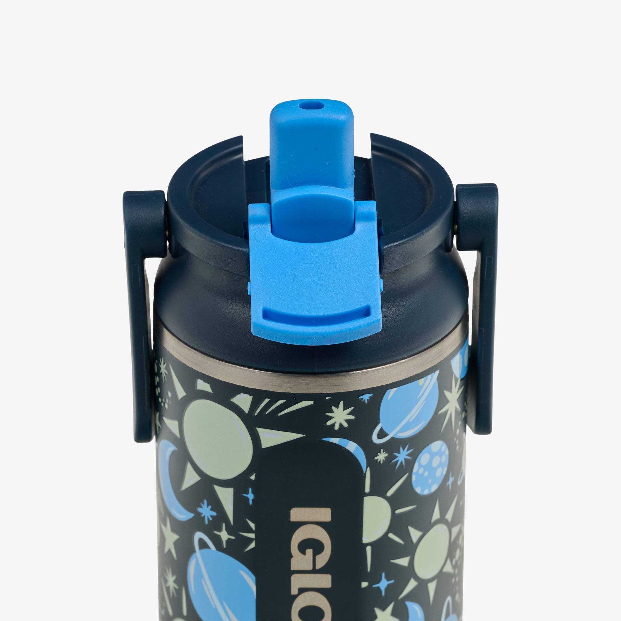Kids Lunch Glow 12 Oz Sipper Bottle M3 - Cosmic Glow - Product View