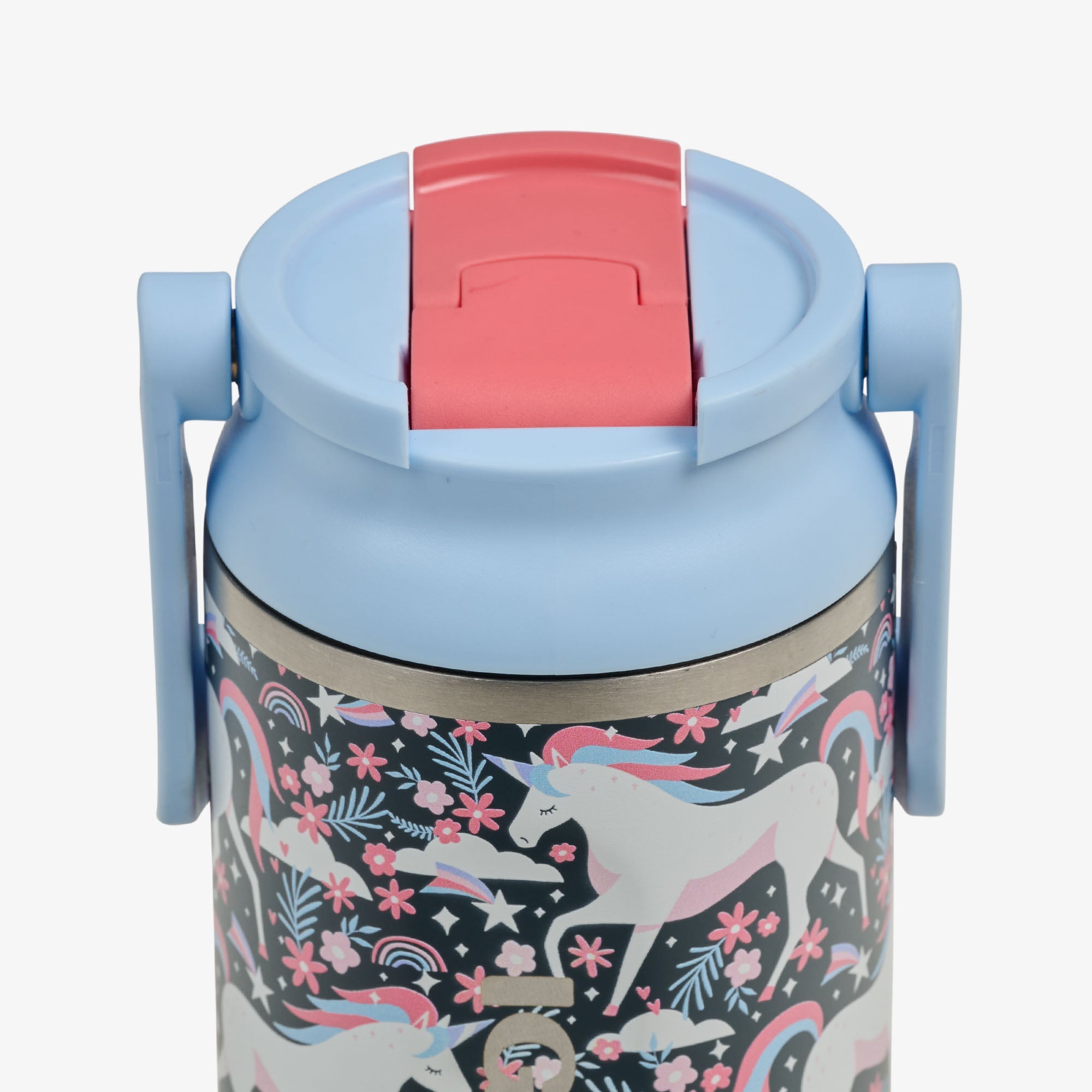 Kids Lunch 12 Oz Sipper Bottle C5 - Unicorns - Product View