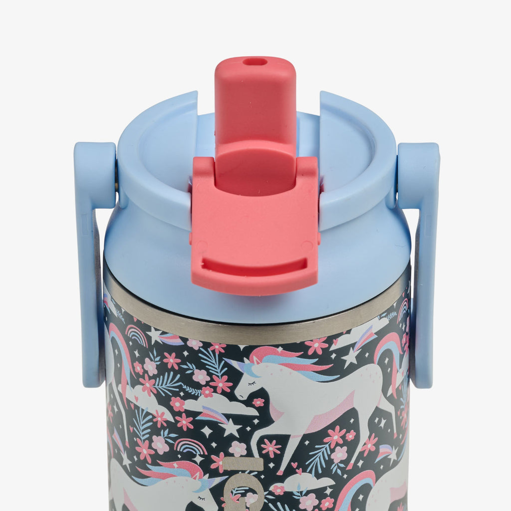 Kids Lunch 12 Oz Sipper Bottle C5 - Unicorns - Product View