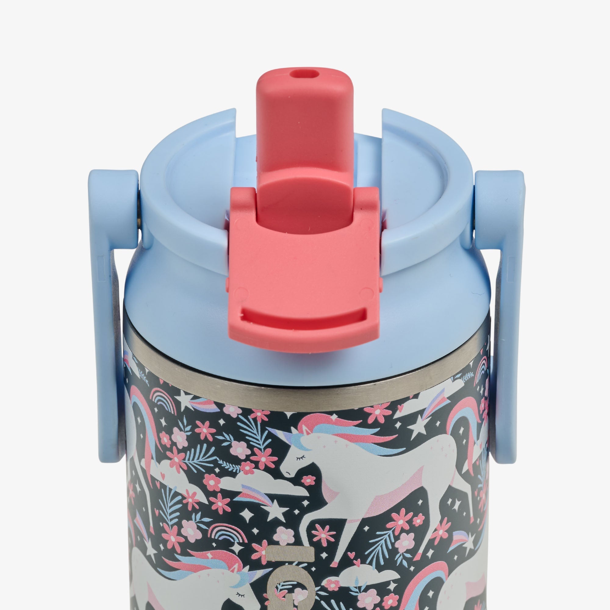 Kids Lunch 12 Oz Sipper Bottle C5 - Unicorns - Product View