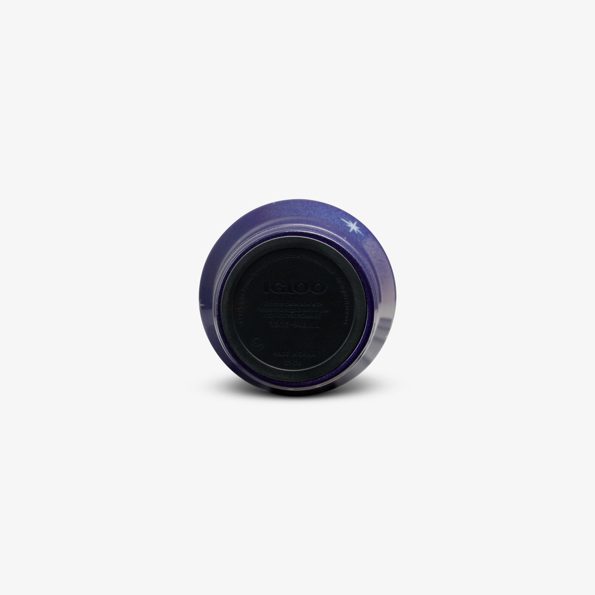 32 Oz Sport Sipper Bottle A9 - Mystic Purple - Product View