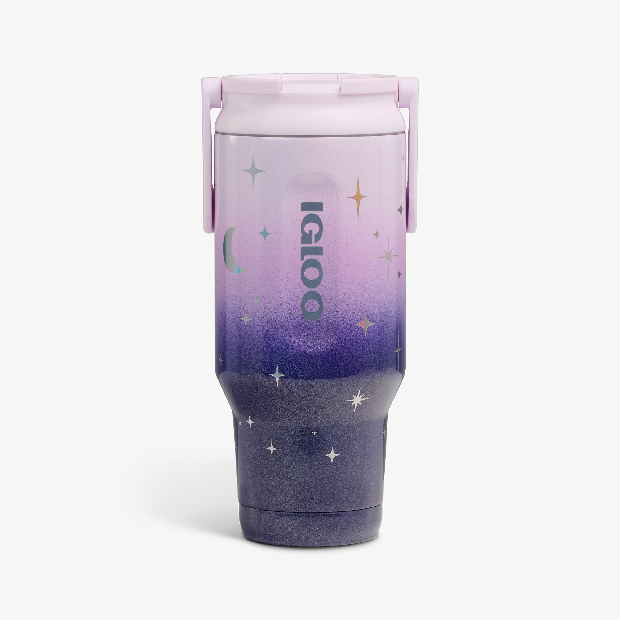 32 Oz Sport Sipper Bottle A9 - Mystic Purple - Front View