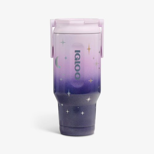 32 Oz Sport Sipper Bottle A9 - Mystic Purple - Front View