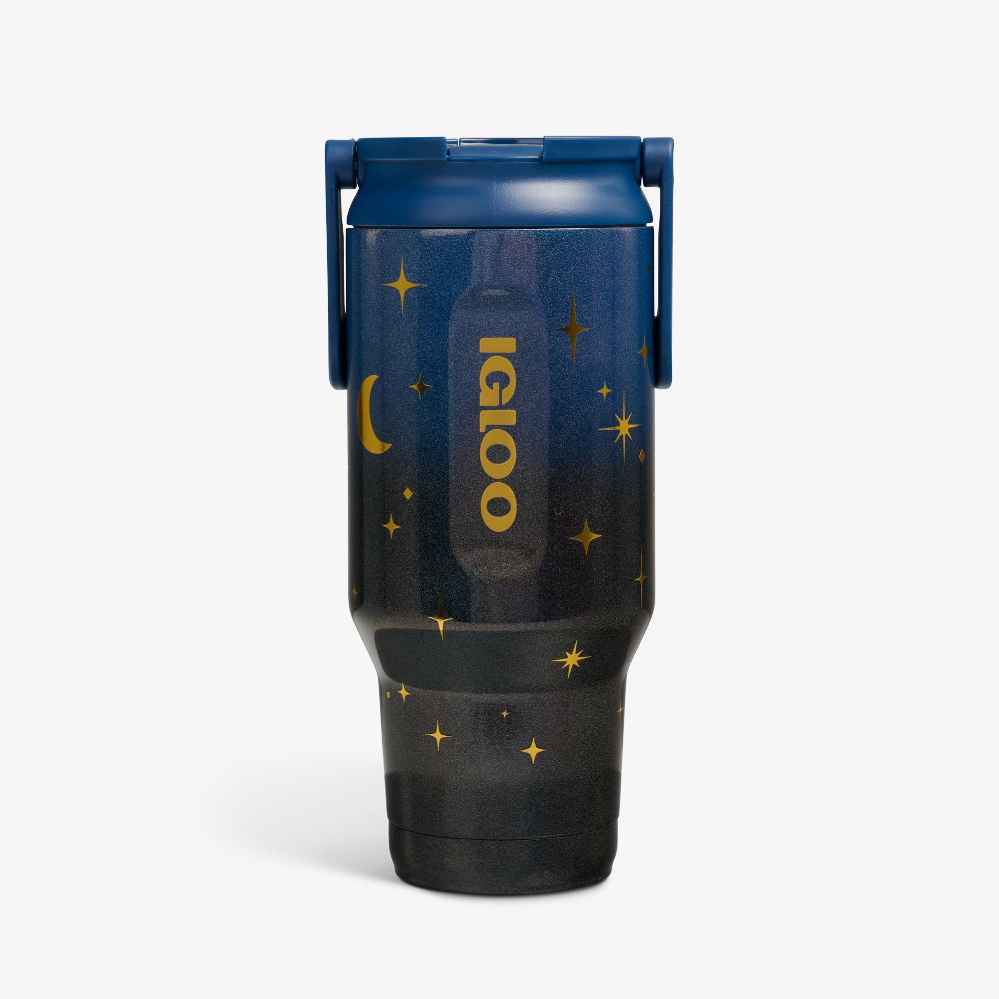 32 Oz Sport Sipper Bottle A9 - Midnight Blue - Front View