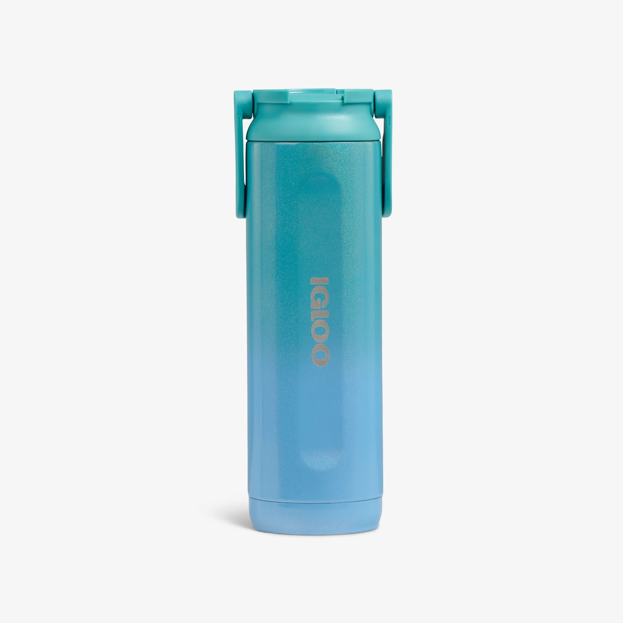20 Oz Sport Sipper Bottle F5 - Gradient Teal - Front View