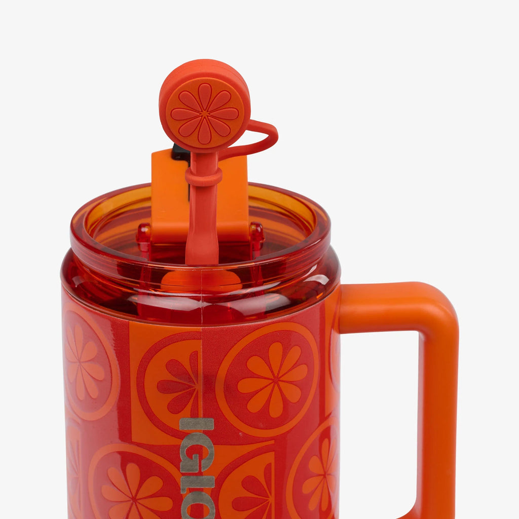 32 Oz Flip ‘n’ Sip Travel Mug B6 - Orange - Product View